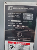 Square D Model 6 Motor Control Center Check the Description