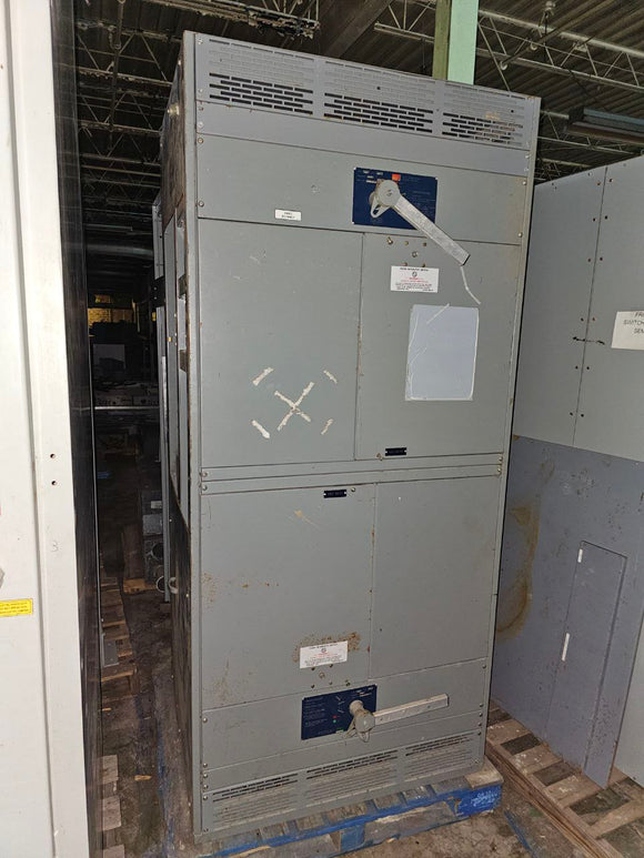 Square D 2500 Amp Switchgear 1200 Amp Disconnect With 2-1200 Amp switches