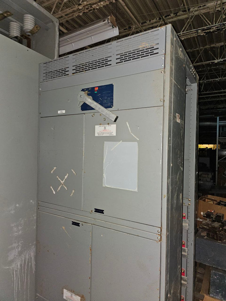 Square D 2500 Amp Switchgear 1200 Amp Disconnect With 2-1200 Amp switc ...