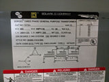 Square D 75 KVA Transformer 480 Volt 60 Hz