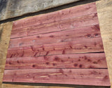 Aromatic Cedar Kiln Dried Board 1/2"x 6" x 48 " Set of 6