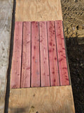 Aromatic Cedar Kiln Dried Board 1/2"x 6" x 48 " Set of 6