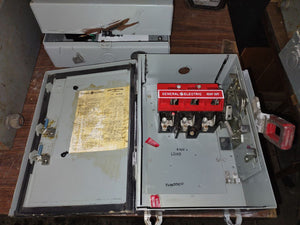 GE Disconnect 30 Amp 600 Volt Cat# THN3361J