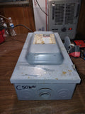Square D Disconnect 60 Amp 600 Volt Cat# H362