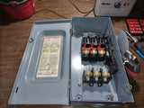 Square D Disconnect 60 Amp 600 Volt Cat# H362