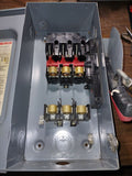 Square D Disconnect 60 Amp 600 Volt Cat# H362