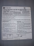 GE Disconnect 200 Amp 240 Volt Max.HP 50 50/60 Hz Model 9 Cat# TG4324