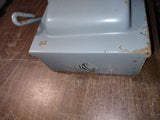 Cutler Hammer Disconnect 60 Amp 240 Volt 3 Pole