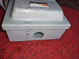 Federal Pacific Disconnect 30 Amp 240 Volt 3 Poles Cat# 3332SN Fused