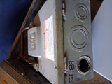 GE Disconnect 30 Amp 600 Volt 3 Pole Fused