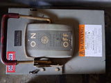 GE Disconnect 30 Amp 600 Volt 3 Pole Fused