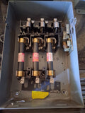 GE Disconnect 30 Amp 600 Volt 3 Pole Cat# TH3361