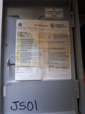 GE Disconnect 30 Amp 240 Volt Model 10 Cat# TH4321 Fused