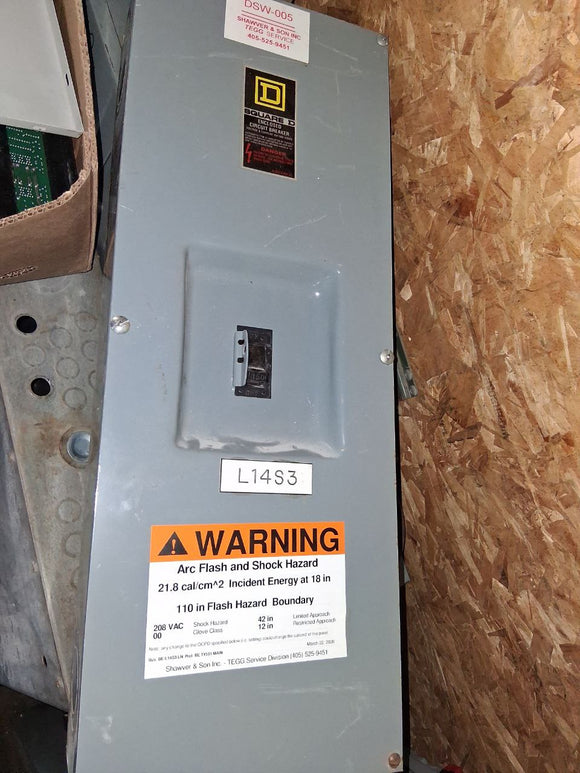 Square D Enclosed Circuit Breaker 150 Amp