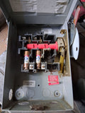 GE Disconnect 30 Amp 240 Volt Fused