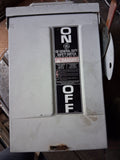GE Disconnect 30 Amp 240 Volt Fused
