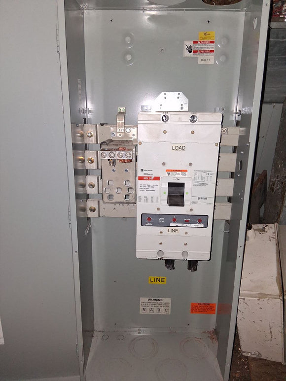 Cutler Hammer MDL 50k Breaker In  Enclosure 800 Amp 208Y/120 Volt