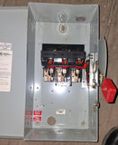 GE Disconnect 60 Amp 600 Volt Un-Fused