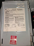 GE Disconnect 30 Amp 240 Volt Model 8 Cat# TGN3321