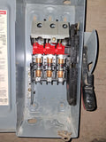 GE Disconnect 30 Amp 240 Volt  Cat# H321N Fused