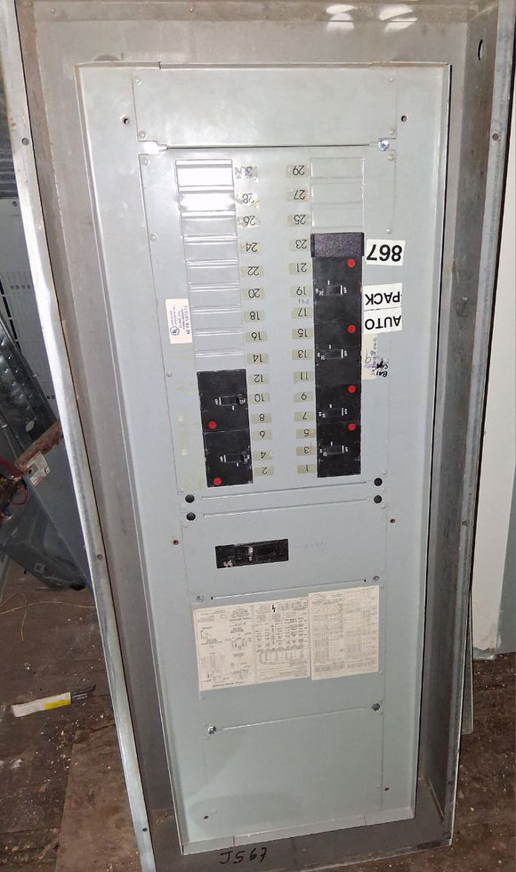 GE 225 Amp Panel With a Main & Breaker 480/277 Volt