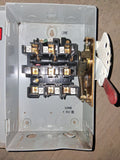 GE Disconnect 30 Amp 240 Volt Un-Fused