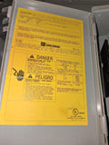 Cutler Hammer Disconnect 30 Amp 120/240 Volt 3 Phase Cat# DG321URBUn-Fused