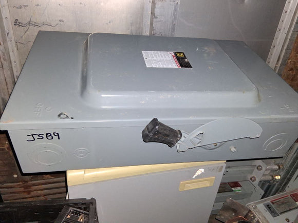 Square D Disconnect 200 Amp 240 Cat# TGN3322 Fused
