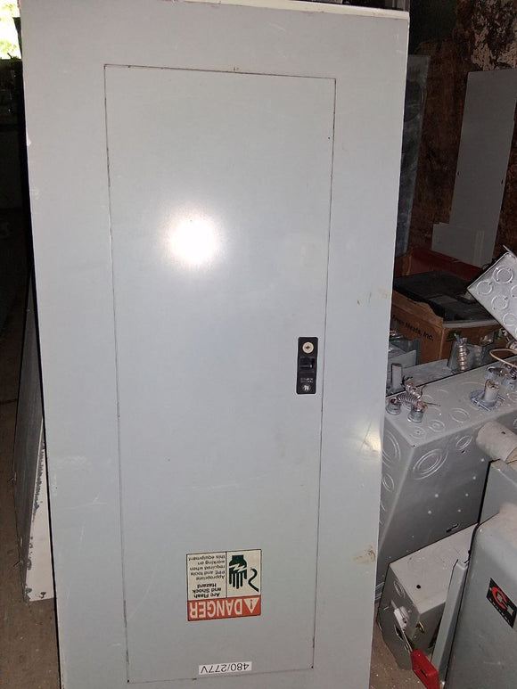 GE 225 Amp Panel With Breakers 480?277 Volt 3 Phase 4 Wire Cat# AEF3302MT