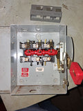 GE Disconnect 30 Amp 600 Volt Model 10  Cat# THN3361