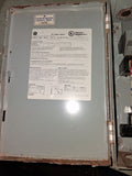 GE Disconnect 30 Amp 600 Volt Model 10 Cat# TH3361 Fused