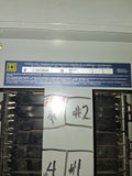 Square D NF 250 Amp Panel  480Y/277-240 Volt 3 Phase 4 Wire