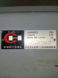 Cutler Hammer Disconnect 200 Amp 240 Volt 4 Wire Cat# 410SH444H Un-Fused