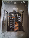 Siemens 125 Amp Panel With Breakers 120/240 Volt