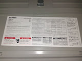 Siemens 125 Amp Panel With Breakers 120-240 Volt