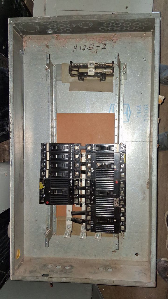 GE NHB 225 Amp Panel With Breakers 277/480 Volt 3 Phase 4 Wire – IndSurp
