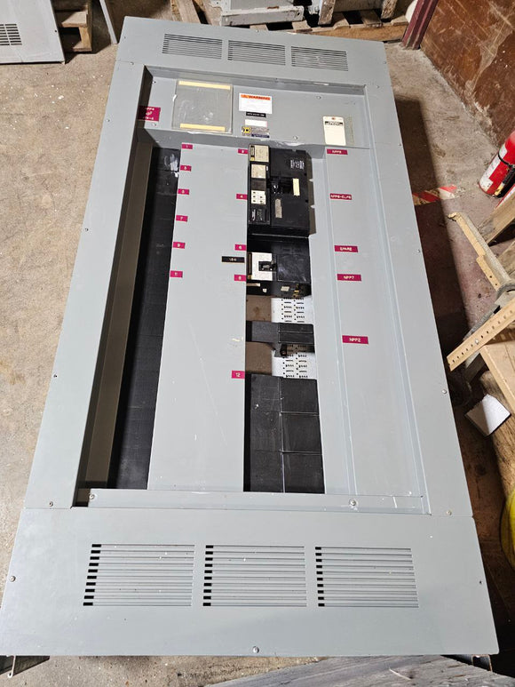 Square D I-Line HCWM5086-12N 1200 Amp Panel With Breakers 600 Volt