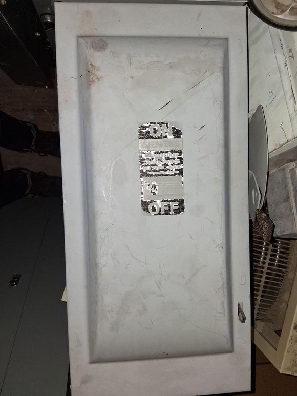 Siemens Disconnect 100 Amp 240 Volt Type 3R Rainproof Cat# GNF323R Un-Fused