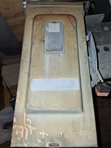 Square D Disconnect 60 Amp 600 Volt Cat# HU-362-RB 3R Enclosure Rainproof un-Fused