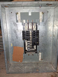 Square D  100 Amp Panel With  Breakers 208Y/120 Volt 3 Phase 4 Wire