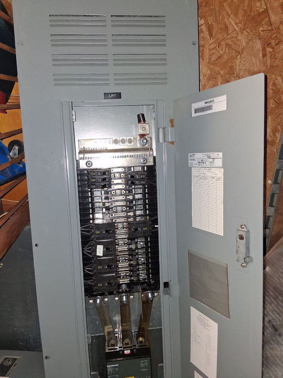 Square D 400 Amp Main Panel With Breakers 120/208 Volt 3 Phase