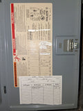 Square D 100 Amp Panel With Breakers 120/208 3 Phase