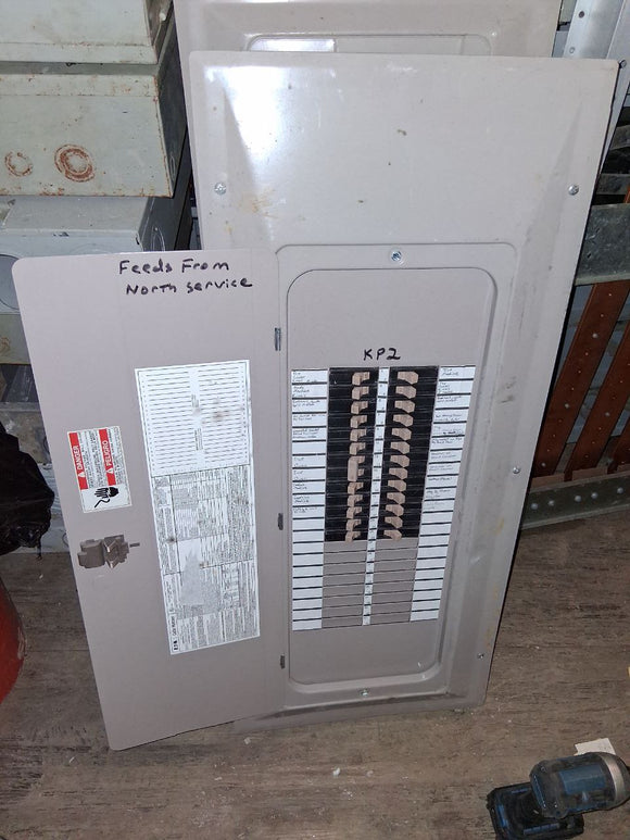 EATON/CH 225 Amp Panel With Breakers 120/240 Volt 1 Phase 3 Wire