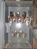 FPE Disconnect 100 Amp 3 Pole 600 Volt Cat# 1136 Un-Fused