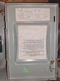 Crouse-Hinds Disconnect 60 Amp 240 Volt Cat# HX107