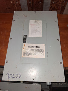 Challenger PRL1 100 Amp Panel With Breakers 208Y/120 Volt 3 Phase 4 Wire
