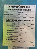 Cleaver Brooks MCB700 -125 A CB Packaged Boiler 460 Volt 3 Phase 60 Hz