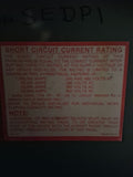 Square D 200 Amp Panel With Breakers 240/480 Volt