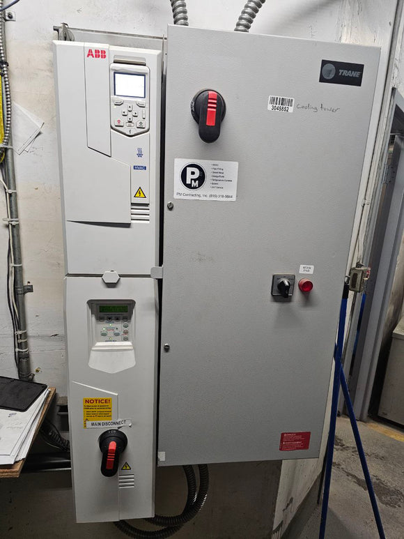 ABB ACH580-VCR034A-4 Variable Frequency Drive 25 HP 440-480 Volt 50/60 Hz