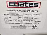 Coates 32424CPH Swimming Pool And Spa Heater 24 KW 58 Amps 3 Phase